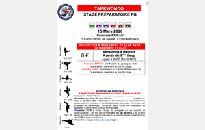 Stage Préparation PG - AEVB