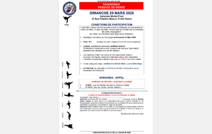 Passage de Grade - AEVB