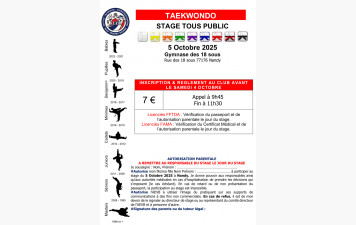 Stage Tous Public - AEVB