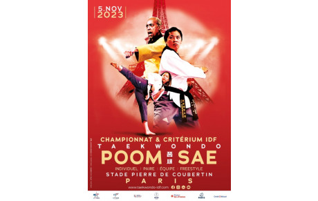 Championnat &amp; Critérium IDF - POOMSAE